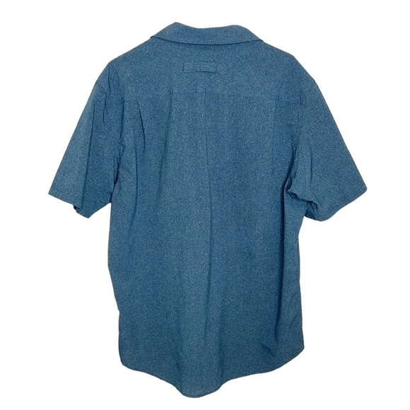 Duluth Trading Co Men's‎ Brezeshooter Blue Performance Vented Shirt Size Medium - Picture 2 of 5